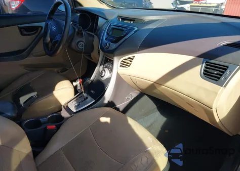 2012 Hyundai Elantra Limited (Ulsan Plant) z USA, uszkodzony, nr VIN KMHDH4AE4CU388015